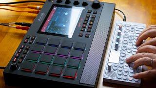 MPC Live 2 and OP1 - Making Clips and Jamming