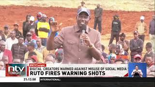 President Ruto warns against AI use to create and spread images of leaders inside coffins