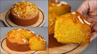 Mango Suji Cake Recipe | Semolina Mango Cake | Mango Cake Recipe | Eggless & No Oven | N'Oven