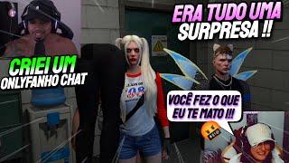 FANHORP CRIOU UM ONLYFANHO E FEZ UMA SURPRESA PRA ARLEQUINA !! CLIPS COMPLEXO GTA RP