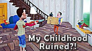 My Childhood Ruined?!? HELLO NEIGHBOR Mod Kit Gameplay