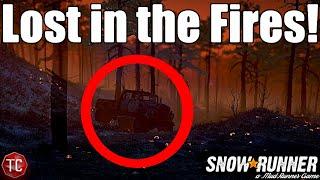 SnowRunner: ABANDONED TRUCK FOUND in Burned Woods!