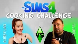 THE SIMS 4: COOKING CHALLENGE vs Guude!