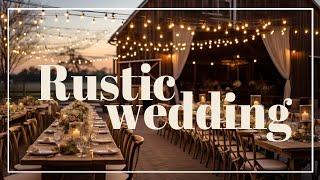 Rustic Barn Wedding Decorations  |  2024 Wedding Decorations & Ideas