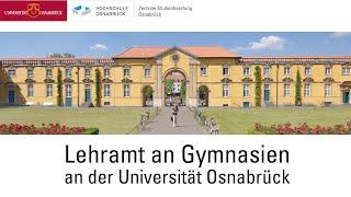 Lehramt an Gymnasium an der Universität Osnabrück