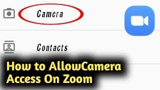 How to Allow Camera Access on Zoom