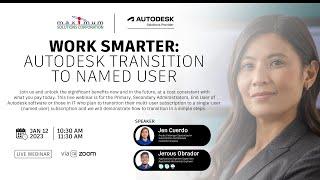 Work smarter Autodesk Transition to Named User