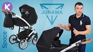 Junama Space - видео обзор детской коляски. Юнама Спейс - коляска новинка 2021 года.