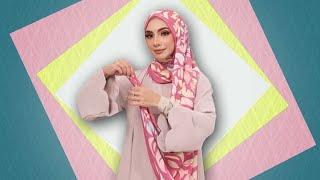 Sederhana Saja Pakai Hijab Segiempat dan Pashmina yang Cantik