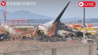 Live: Scene at Muan Airport after Jeju Air Boeing 737 crash kills 179 passengers