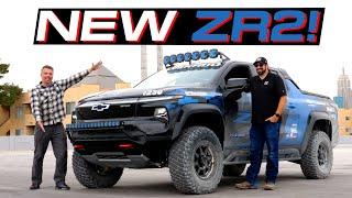 First Ever Chevy Silverado EV ZR2 Has 1,100 HP & an All-new Off-Road Suspension!