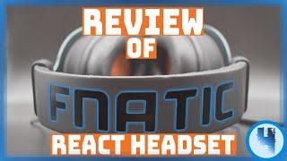 Fnatic React Wired ESPORTS Multi-platform Gaming Headset w/ Detachable Microphone Review (2023)