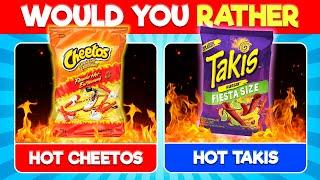 Would You Rather SNACKS Edition  