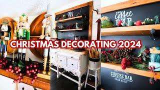 CHRISTMAS CLEAN & DECORATE // CHRISTMAS DECORATING 2024 // APRIL AT HOME