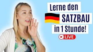 Grammatik und Satzbau einfach erklärt | Deutsch lernen A2, B1, B2