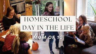 Homeschool Day in the Life | Mom of 10