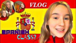 VLOG: Spanish Class/Josephine Zharikova learns Spanish/ Cómo Josefina aprende español
