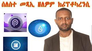 ሰለስተ መጻኢዘለዎም ክሪፕቶ ፕሮጀክትታት #economy #finance #bitcoin #stock