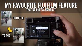 The Best Fujifilm Feature That No One Talks About | Fujifilm In Camera Raw Conversion Tutorial