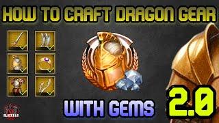Craft Dragon Gear 2.0 (Updated method) - Rise of Castles Ice and Fire