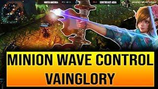 MINION WAVE CONTROL VAINGLORY - PART 1: LANING MINION WAVE CONTROL