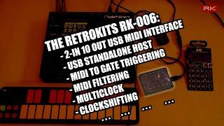 The RK-006 USB MIDI/Gate Interface: Standalone perks