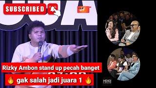 Rizky Ambon stand up gokil banget | auto juara 1 