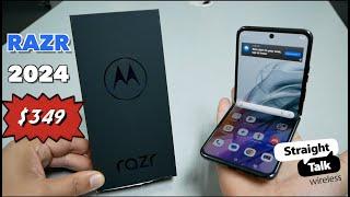 Moto Razr 2024 Unboxing & Everything You Need to Know  for (Straight talk)