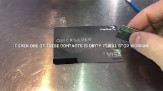 Credit card chip not reading easy fix