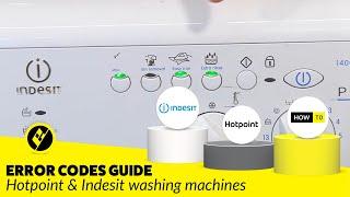 Identifying Hotpoint or Indesit Error Codes