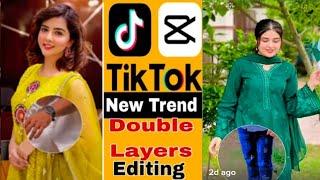 Double layers Tiktok NeW Trend l Tiktok Trend l Trend Editing Double Layer video Editing