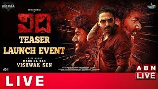 LIVE :  VIDHI Teaser Launch Event Live | Rohit Nanda, Anandhi || ABN Entertainment