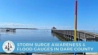 Storm Surge Awareness Displays & Flood Gauges in Dare County