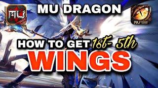 WINGS | HOW TO GET WINGS | MU DRAGON