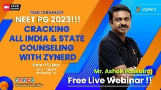 How to Use ZyNerd for All India Counseling - For Subscribers - Live Now | #zynerd