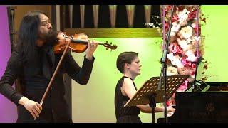 Silvestrov, Post Scriptum: Arman Mourzagaliev, violin - Hanna Shybayeva, piano | FMF 2019, Almaty