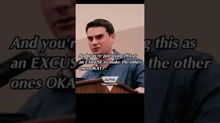 "What about the RAPE and INCEST situations?" || Ben Shapiro answered #shorts #abortion