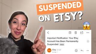 SELLING ON ETSY: HOW TO AVOID SUSPENSION ON ETSY & AMAZON!