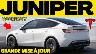 Nouveau Tesla Model Y Juniper 2025 - Nouveau Modèle Y Avec Autonomie Et Moteur Améliorés