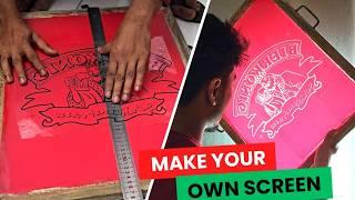 How to Create Screens for Screen Printing | Step-by-Step Guide