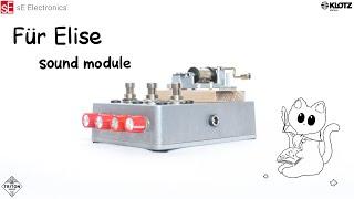 Pedal Tree Electronic Thing PEDAL & INSTRUMENT | Für Elise Sound Module | Music Box + Fuzz + Delay