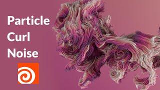 Particle Curl Noise | Houdini 19