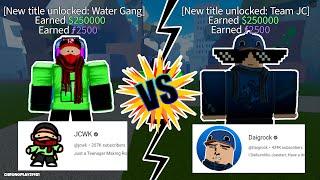 JCWK VS Daigrock (Exclusive Custom Youtuber Title 1V1) (Blox Fruits Update 20)