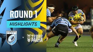 Cardiff Rugby v Zebre Parma | Highlights | Round 1 | URC 2024/25