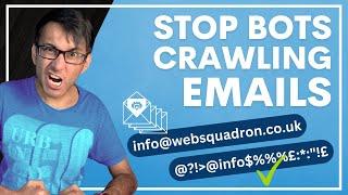 Stop Bots crawling Emails - Harvesting Spam - Obfuscate Wordpress Email Links - Free Tool