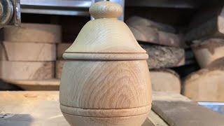 Woodturning - A Lidded Box