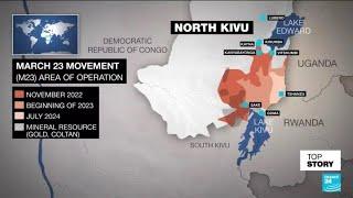 'M23 and RDF extending their territorial control' in DR Congo's North Kivu province • FRANCE 24