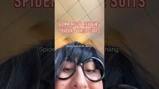 Edna Mode Reviews Spider-Verse Suits! #ednamode #spiderman #spiderverse