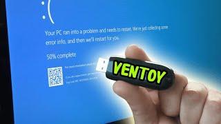 The LAST flash drive you will ever need! Ventoy FULL walk-thru and review!