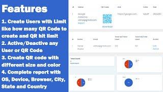 Generating QR Code with Statistics Reports - Complete QR PHP Code Script